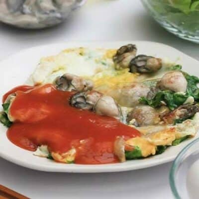 oyster omelette taiwan recipe