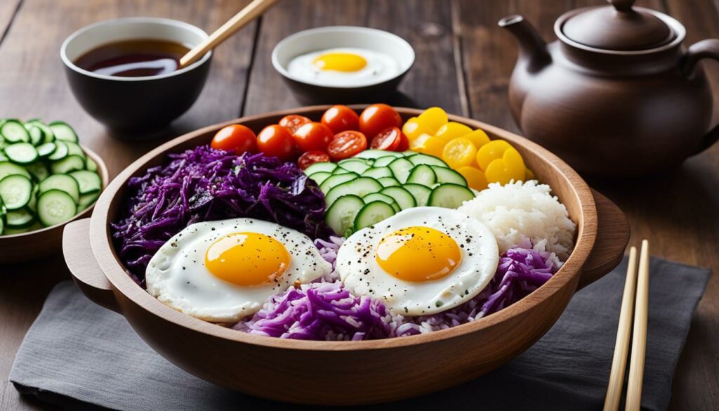 Healthy Korean Breakfast
