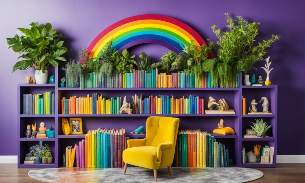 ideas to arrange bookshelves